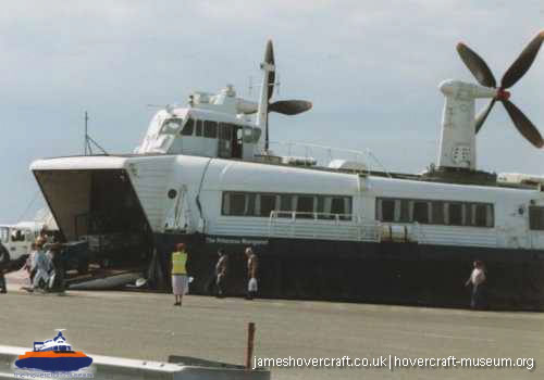Calais hoverport -  (credit: The <a href='http://www.hovercraft-museum.org/' target='_blank'>Hovercraft Museum Trust</a>).